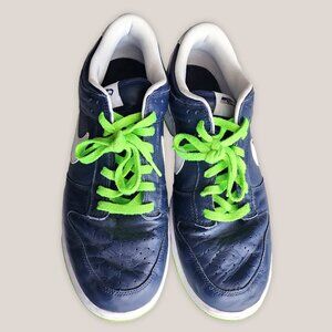 NIKE Seattle Seahawks RARE 2013 Dunk Low ID Shoes Sneakers in Blue 535081-901